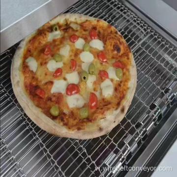 Vành đai thiết bị pizza đóng băng đầu ra lớn